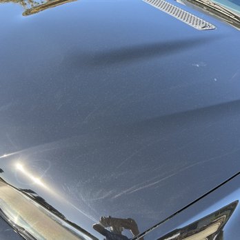 CARSTAR Robert's Collision - Scratches throughout lots of bird etching and buffer swirls. They painted this and then did this to it. - Body Shops Near Me - Monterey, California CARSTAR Robert's Collision - Scratches throughout lots of bird etching and buffer swirls. They painted this and then did this to it. - Body Shops Near Me - Monterey, California