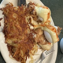 Fried chicken Benedict