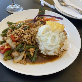 Thai Palm Dallas - Pad Thai spice level 2 - Thai Near Me - Irving, Texas Thai Palm Dallas - Pad Thai spice level 2 - Thai Near Me - Irving, Texas