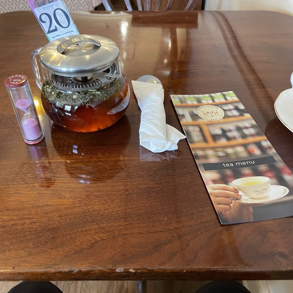 Open Door Tea - Tea menu  Tea  Timer - Tea Rooms Near Me - Stratford, Connecticut