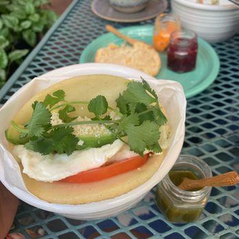 The Royal - Egg Arepa - Coffee & Tea Near Me - Washington, DC, District of Columbia