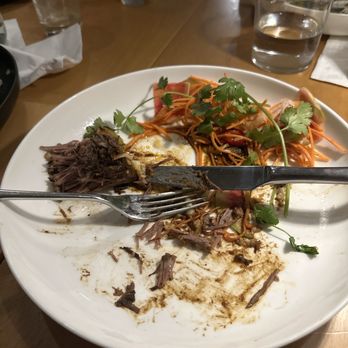 Counter Culture - As you can tell the food was still delicious but I was looking forward to dumplings :( - New American Near Me - Tampa, Florida