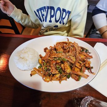 Miyaki Sushi & Grill - Spicy Squid. - Sushi Bars Near Me - Williamsburg, Virginia