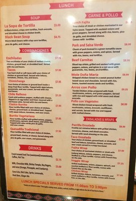 Menu photo 4 Fiesta Mexicana Vernon, CT