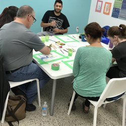 Create Art Studio - Adult watercolour painting with James at Create Art Studio.