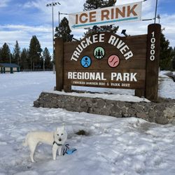 Truckee River Regional Park - Couldn't find any awfully stock parks, but in general, it's pretty nice as long as you keep your dog on a leash