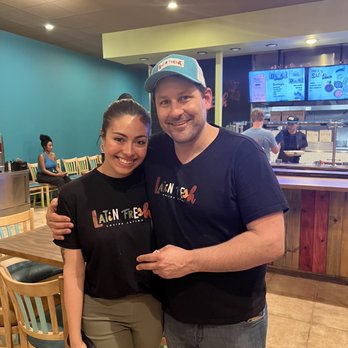 Latin Fresh - Chef David Aaron & his beautiful wife. - Latin American Near Me - Norcross, Georgia