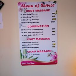 Services and prices. Services and prices.