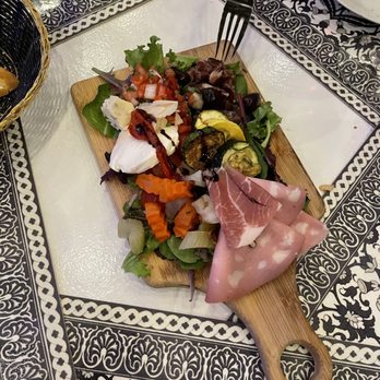Osteria Capri - Antipasto plate - amazing! Well worth it - apps were the best. The rest, not. - Pizza Near Me - Naples, Florida