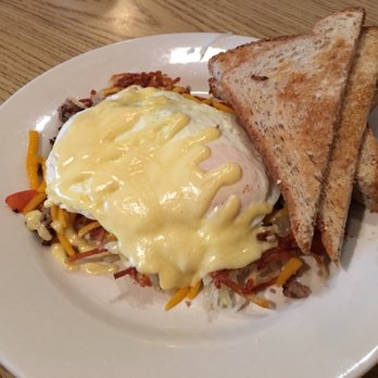 Kitchen Table - Delicious loaded hash browns with sausage added! - New American Near Me - Prescott, Wisconsin Kitchen Table - Delicious loaded hash browns with sausage added! - New American Near Me - Prescott, Wisconsin