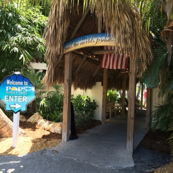 Pop's Sunset Grill - The front entrance. - Seafood Near Me - Nokomis, Florida