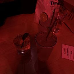 Margarita, tequila soda
