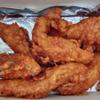 Firefox & CM Chicken - Garlic Spicy Chicken Tenders, somewhat soggy but still good. Had they been crispy this review would have earned 5 Stars. - Korean Near Me - Grand Rapids, Michigan Firefox & CM Chicken - Garlic Spicy Chicken Tenders, somewhat soggy but still good. Had they been crispy this review would have earned 5 Stars. - Korean Near Me - Grand Rapids, Michigan
