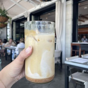Sixty Vines - Ice latte with caramel - Wine Bars Near Me - Winter Park, Florida Sixty Vines - Ice latte with caramel - Wine Bars Near Me - Winter Park, Florida