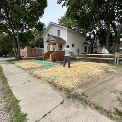 Get It Down - lawn seed planted
