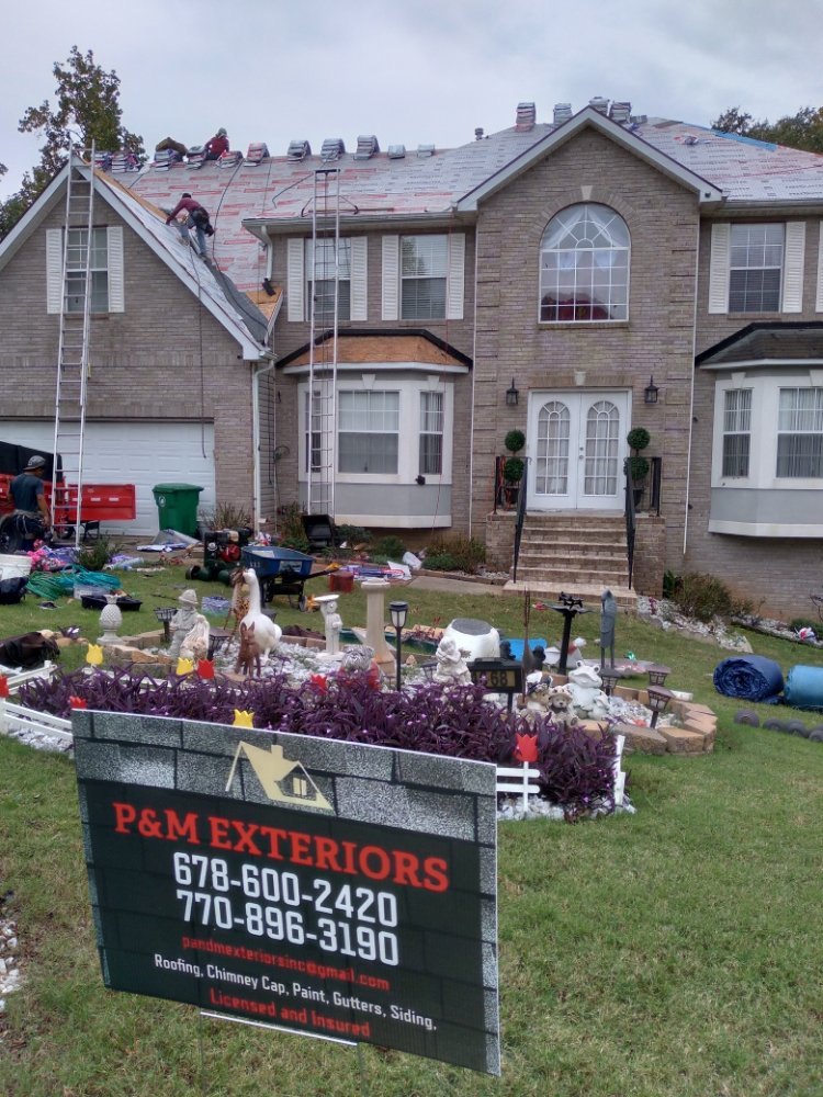 Slide of P&M Exteriors