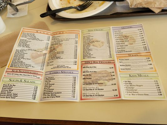 Menu photo 1 Mickey's Gyros Bolingbrook, IL Menu photo 1 Mickey's Gyros Bolingbrook, IL