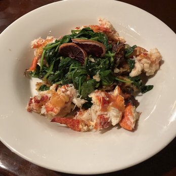 Harbor Crab - Scallops served over plantains, spinach and lobster meat - American Near Me - Patchogue, New York