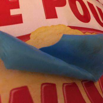 Conn's Potato Chip - I found this piece of dirty, blue rubber in my bag of Conn's Chips, upon closer look, I realized it was the finger from a rubber glove. - Specialty Food Near Me - Zanesville, Ohio Conn's Potato Chip - I found this piece of dirty, blue rubber in my bag of Conn's Chips, upon closer look, I realized it was the finger from a rubber glove. - Specialty Food Near Me - Zanesville, Ohio