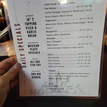 The Bowery Bar & Grill - Pizza Menu - American Near Me - Franklin, Wisconsin The Bowery Bar & Grill - Pizza Menu - American Near Me - Franklin, Wisconsin