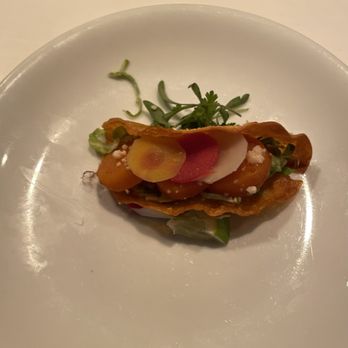 Dirt Candy - Carrot taco - Vegetarian Near Me - New York, New York