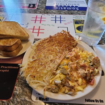 Holiday's Restaurant - 2 egg scrambler plate $8.99 - American Near Me - Ann Arbor, Michigan