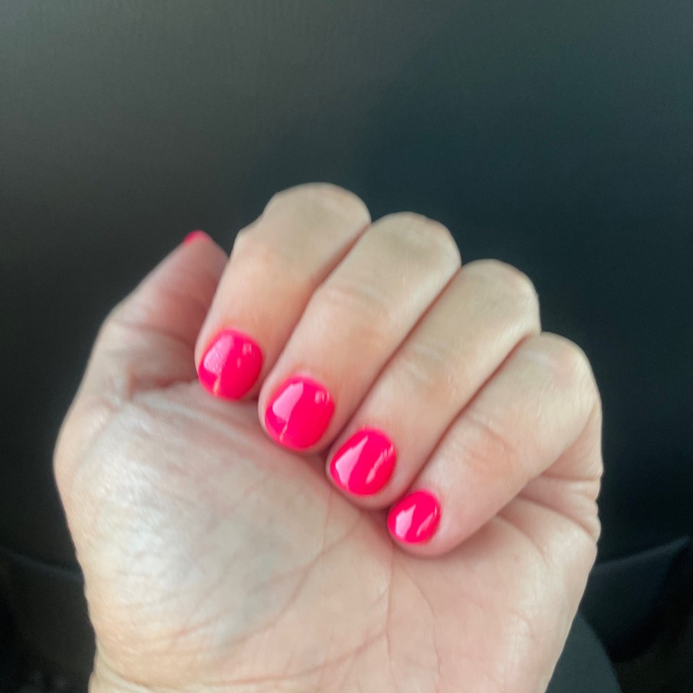 Powder dip nails Powder dip nails