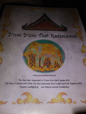 Menu photo 1 Yum Yum Thai Restaurant Tucker, GA Menu photo 1 Yum Yum Thai Restaurant Tucker, GA