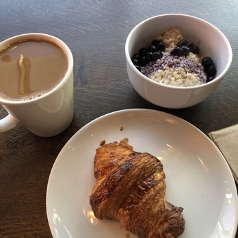 Flour Bakery + Cafe - Croissant and steel cut oats - Coffee & Tea Near Me - Cambridge, Massachusetts