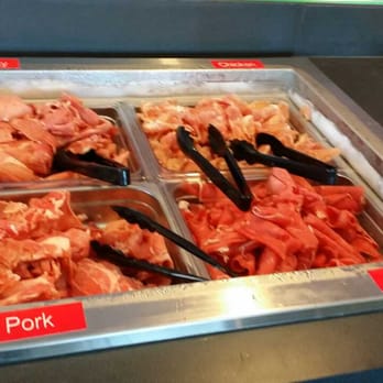 Panda Mongolian BBQ - Meat selections - Mongolian Near Me - Orange, California