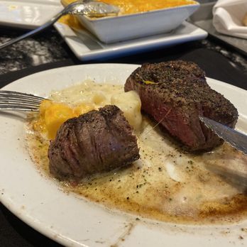 Ruth's Chris Steak House - Petite Filet and POTATOES AU GRATIN - Steakhouses Near Me - Tulsa, Oklahoma Ruth's Chris Steak House - Petite Filet and POTATOES AU GRATIN - Steakhouses Near Me - Tulsa, Oklahoma
