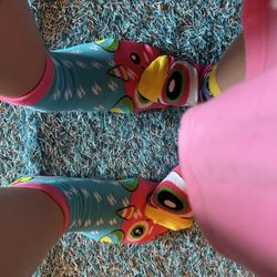 Funbox - Super cute socks ... not a requirement, and not very grippy