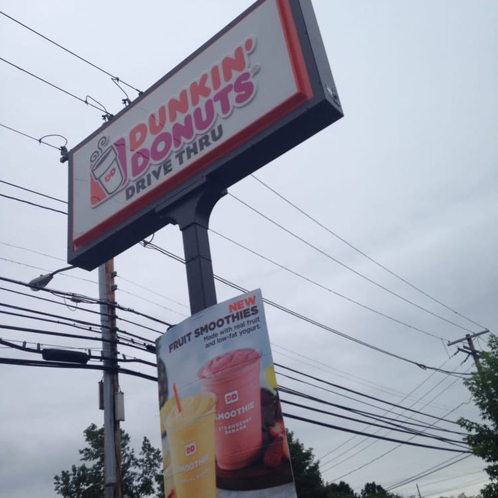 Dunkin' - Walpole Dunkin Donuts -- 1425 Main Street / Route 1A, Walpole Sign - Donuts Near Me - Walpole, Massachusetts Dunkin' - Walpole Dunkin Donuts -- 1425 Main Street / Route 1A, Walpole Sign - Donuts Near Me - Walpole, Massachusetts
