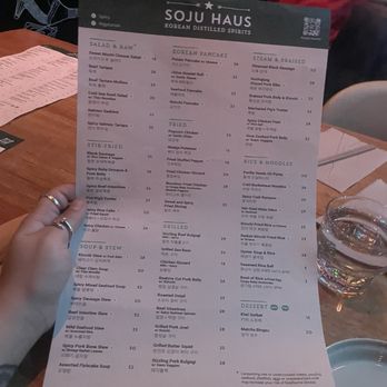 Soju Haus - Menu - Korean Near Me - New York, New York Soju Haus - Menu - Korean Near Me - New York, New York