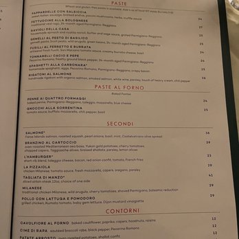 Felice Montague - Menu as of 10/2022 - Wine Bars Near Me - Brooklyn, New York