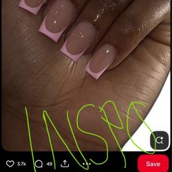 Anthony Vince' Nail Spa - Inspo pic that was shown