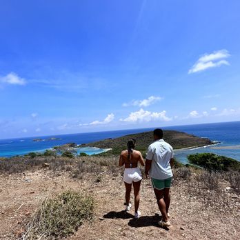 Culebra Bluewater Charters - Looking into Tortuga . St Thomas is just off to the right! - Boat Charters Near Me