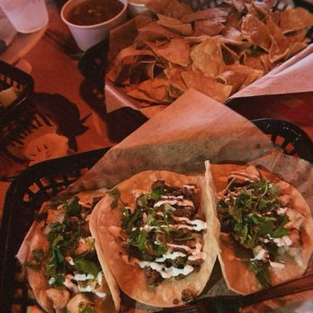 Sancho's Tacos - Yardbird, OG, chips and queso - Tacos Near Me - Bakersfield, California Sancho's Tacos - Yardbird, OG, chips and queso - Tacos Near Me - Bakersfield, California