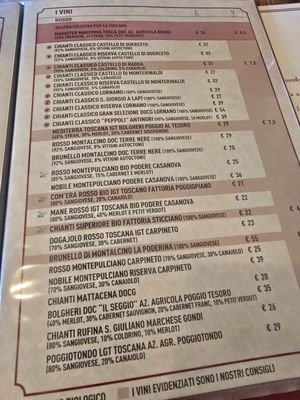 Menu photo 6 Mattacena Florence, FI