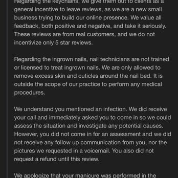 Villa Nail and Spa - Their dishonest response to my Google review - Nail Salons Near Me - Lancaster, Ohio Villa Nail and Spa - Their dishonest response to my Google review - Nail Salons Near Me - Lancaster, Ohio