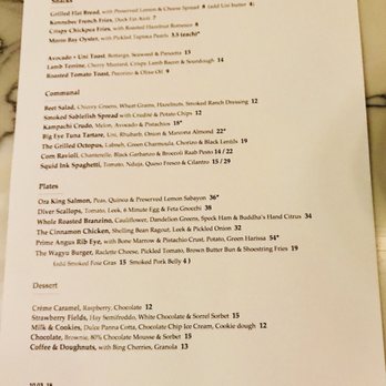 Blackbird - Daily fresh menu - New American Near Me - Santa Barbara, California