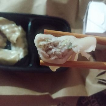 Chi Thai - Inside of szechuan dumplings - Chinese Near Me - Columbus, Ohio