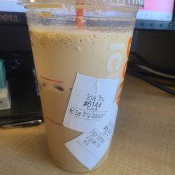 Dunkin' - iced cappuccino for $7
