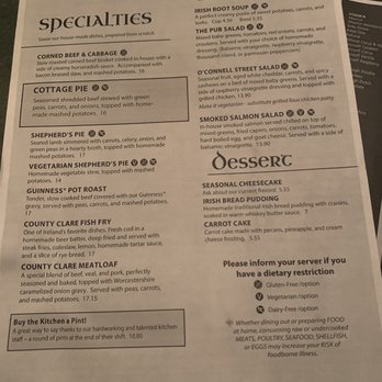 County Clare Irish Pub - Food menu - Irish Pub Near Me - Milwaukee, Wisconsin County Clare Irish Pub - Food menu - Irish Pub Near Me - Milwaukee, Wisconsin