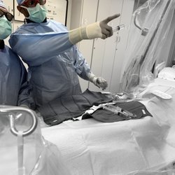 Sendhil Krishnan - Dr. Krishnan in the catherization lab