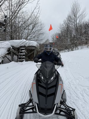 Snowmobile Vermont - Killington•Okemo Mountain Tour by null