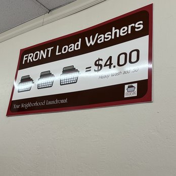 Creekside Coin Wash - Cost to wash your clothes (Feb 2023 prices) - Laundromat Near Me - Citrus Heights, California