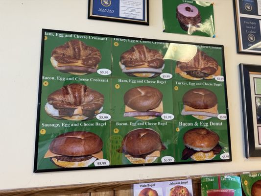 Menu photo 1 Honeys Donuts Elk Grove, CA