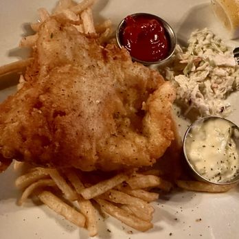 The Kettle Black Kitchen & Pub - Fish N chips 10/10! Coleslaw was great too - Gastropubs Near Me - Phoenix, Arizona