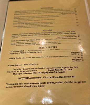 Menu photo 4 Soule Domain Kings Beach, CA